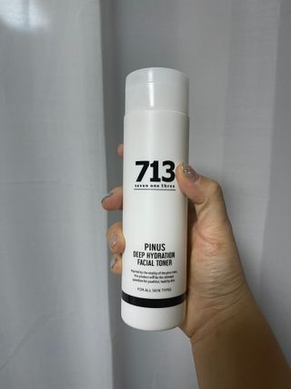 [세븐원쓰리 713] 토너 하나만으로도 피부회복 흡수촉촉 몽글토너 — 5점을 준 리뷰어가 2021년 10월 올린 사용 사진
