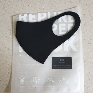 [에이블밤부] 리퓨어 쿠퍼 마스크 10color — 5점을 준 리뷰어가 2021년 1월 올린 사용 사진