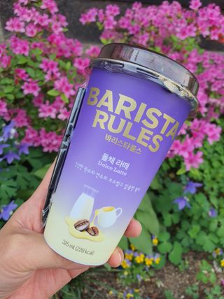 바리스타룰스 돌체 라떼 — 5점을 준 리뷰어가 2023년 4월 올린 사용 사진