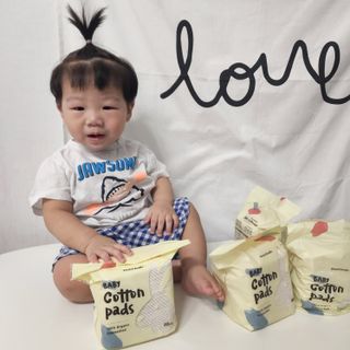 디어엘로디 오가닉 무표백 건티슈 — 5점을 준 리뷰어가 2022년 6월 올린 사용 사진