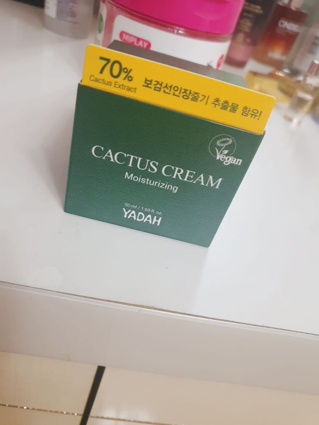 야다 선인장 크림 리뷰 사진