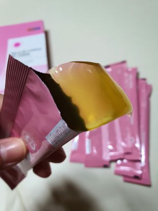주식회사 얼굴반쪽 [얼굴반쪽 가르시니아 2,800mg] x 14포 1주 젤리 다이어트 보조제 체지방감소 — 4.5점을 준 리뷰어가 2021년 11월 올린 사용 사진