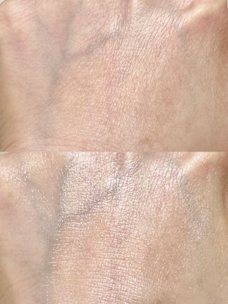 랑벨 랑바이오 블랙 시카 크림 50ml(블랙비 프로폴리스, 시카 4종, 판테놀 10 함유) — 5점을 준 리뷰어가 2022년 4월 올린 사용 사진