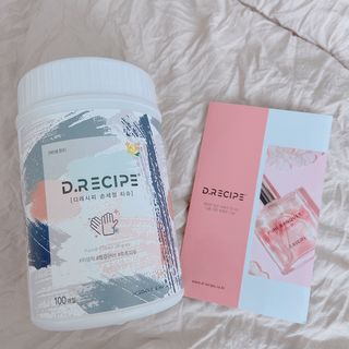 디레시피 손세정 티슈 — 5점을 준 리뷰어가 2021년 1월 올린 사용 사진