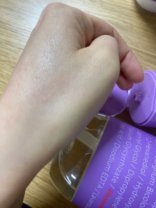 빅그린 베이비라인 3종세트 - 샴푸앤바디워시500ml,올인원로션500ml,바디크림170ml — 5점을 준 리뷰어가 2022년 11월 올린 사용 사진