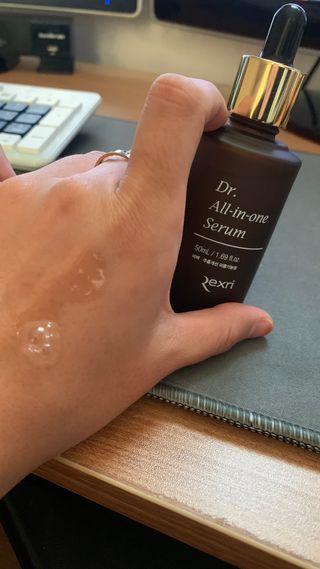 렉스리 닥터 올인원 세럼 Rexri Dr.All-in-one Serum — 5점을 준 리뷰어가 2022년 10월 올린 사용 사진