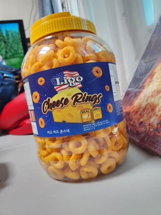 리고 치즈링 430g — 3점을 준 리뷰어가 2022년 9월 올린 사용 사진