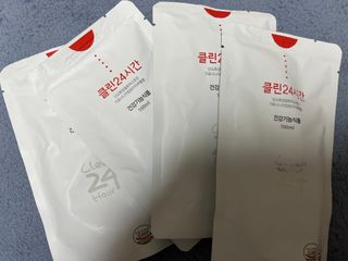 클린24시간 1BOX(5포) + 전용보틀(500ml) — 4점을 준 리뷰어가 2023년 3월 올린 사용 사진