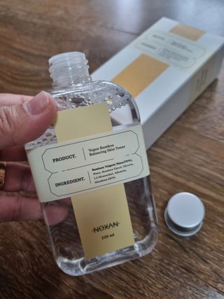 [녹산] 비건 대나무 밸런싱 수분 토너 + 비건 바이오 비타 에센스 — 4점을 준 리뷰어가 2022년 10월 올린 사용 사진