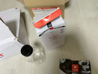 클린24시간 1BOX(5포) + 전용보틀(500ml) — 1.5점을 준 리뷰어가 2022년 8월 올린 사용 사진