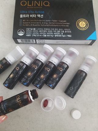 올리닉 울트라비타액션 — 5점을 준 리뷰어가 2021년 10월 올린 사용 사진