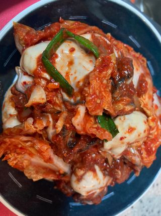 셰프애찬 별미김치 굴겉절이 1kg — 5점을 준 리뷰어가 2022년 12월 올린 사용 사진