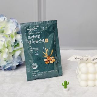 서울약사신협 약사신협_생녹용 진액_70ml x 30포 — 5점을 준 리뷰어가 2021년 7월 올린 사용 사진