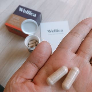 웰리카 더블유 100억 유산균 — 5점을 준 리뷰어가 2021년 1월 올린 사용 사진