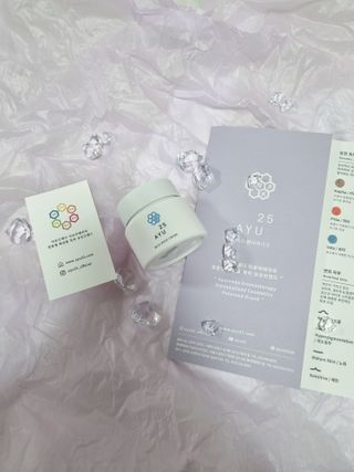 AYU25[아유트웬티파이브]다마스크로즈워터 베이스 천연 수분 촉촉 크림 — 4점을 준 리뷰어가 2021년 4월 올린 사용 사진