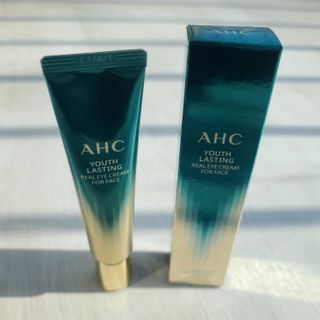 [NEW 탄력유턴 아이크림] AHC 유스 래스팅 리얼 아이크림 포 페이스 — 5점을 준 리뷰어가 2021년 2월 올린 사용 사진