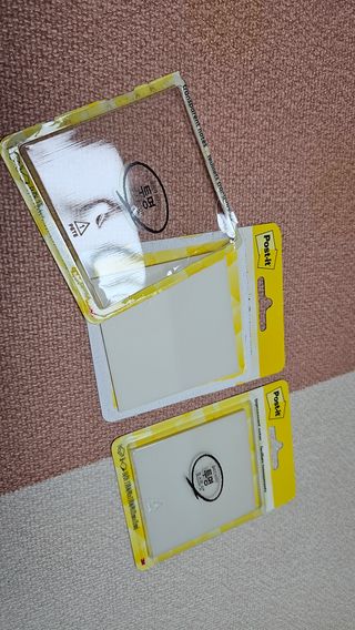 나우[3M] 포스트잇 노트 투명 메모지 30 매 (73mm x 73mm) X 2개 — 5점을 준 리뷰어가 2024년 7월 올린 사용 사진