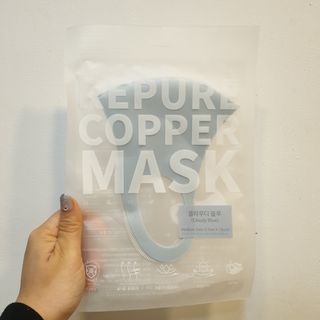 [에이블밤부] 리퓨어 쿠퍼 마스크 10color — 5점을 준 리뷰어가 2021년 2월 올린 사용 사진