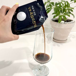 광동생활건강 MF [광동] 바르게 만든 광동 흑염소 진액 70ml * 30포 1박스 — 5점을 준 리뷰어가 2024년 5월 올린 사용 사진