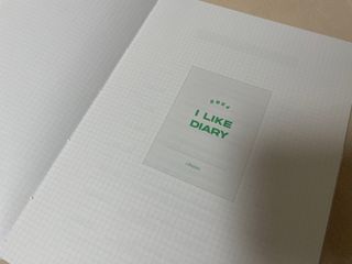 리훈 2024다이어리 아이라이크 모눈다이어리 — 4점을 준 리뷰어가 2023년 9월 올린 사용 사진