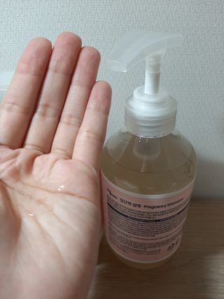 빅그린 임산부 전용라인 3종세트 - 샴푸500ml,트리트먼트500ml,바디워시500ml — 5점을 준 리뷰어가 2022년 8월 올린 사용 사진