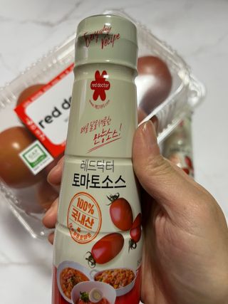 레드닥터  대추방울토마토 + 매콤새콤달콤 레드닥터 토마토 소스 — 5점을 준 리뷰어가 2022년 12월 올린 사용 사진