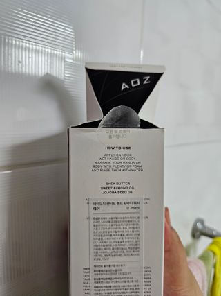 에일리언오더즈 센티드 핸드 앤 바디 워시 290ml (3종 택1) — 4점을 준 리뷰어가 2023년 8월 올린 사용 사진