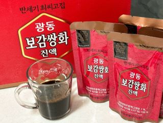광동생활건강 [광동]진하고 깊은 풍미, 광동 보감쌍화진액 100mL * 18포 — 5점을 준 리뷰어가 2024년 7월 올린 사용 사진