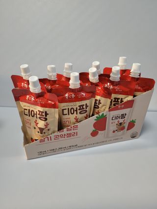 [몸엔용] 우리 아이 건강간식, 달콤한 녹용곤약젤리 디어팡 4종 — 5점을 준 리뷰어가 2022년 4월 올린 사용 사진