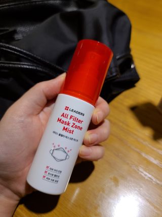 리더스코스메틱 리더스 올필터 마스크존 미스트 — 5점을 준 리뷰어가 2021년 1월 올린 사용 사진