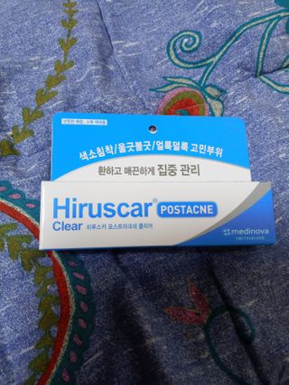 히루스카 포스트아크네 클리어 — 5점을 준 리뷰어가 2021년 1월 올린 사용 사진