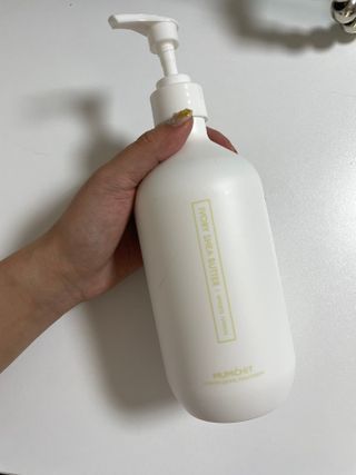 멈칫(MUMCHIT) 멈칫 단백질 퀵트리트먼트 — 4점을 준 리뷰어가 2021년 12월 올린 사용 사진