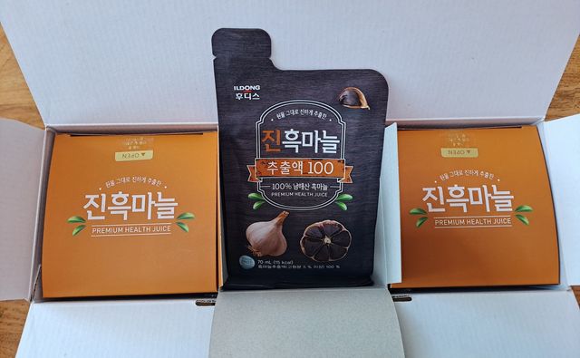 후디스 진 흑마늘 리뷰 사진