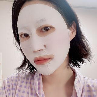 아이디플라코스메틱 페이스핏 플라스터 마스크 _ 리뉴얼 — 4점을 준 리뷰어가 2021년 6월 올린 사용 사진