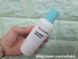 리더스코스메틱 리더스 카밍 바이오틱스 에센스 워터 — 5점을 준 리뷰어가 2021년 6월 올린 사용 사진