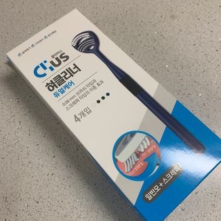 크리오 클리어스 혀백태제거 구취관리 혀클리너 — 5점을 준 리뷰어가 2021년 2월 올린 사용 사진