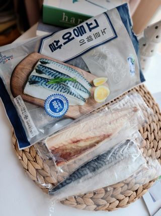 ㈜금호통상 노르웨이 고등어 900g (6~10편) — 5점을 준 리뷰어가 2022년 12월 올린 사용 사진