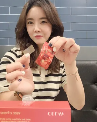 프리마인 귀족의 콜라겐, 92배 흡수율. 럭셔리 프리미엄 CH.V콜라겐필름 30매 — 5점을 준 리뷰어가 2021년 9월 올린 사용 사진