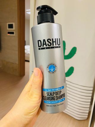 다슈코리아 다슈 데일리 두피 딥 클렌징 샴푸 500ml — 4점을 준 리뷰어가 2021년 2월 올린 사용 사진