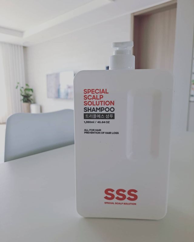 트리플에스 탈모 샴푸 1350ml 리뷰 사진