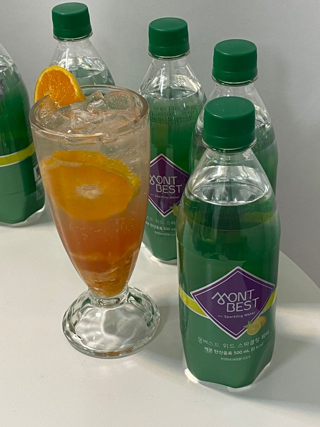 Montbest with Sparkling water Lemon OR Lime 20병(랜덤) 리뷰 사진