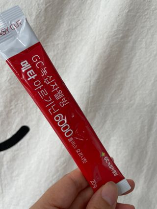 메타아르기닌 GC녹십자웰빙 메타 아르기닌 6000 플러스 오르니틴 — 5점을 준 리뷰어가 2022년 4월 올린 사용 사진
