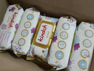 킨도 아기 물티슈 골드 일반형 — 5점을 준 리뷰어가 2021년 9월 올린 사용 사진