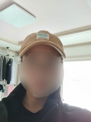 노르딕아일랜드 DW CORDUROY 볼캡 — 5점을 준 리뷰어가 2021년 11월 올린 사용 사진