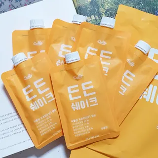 [덜다] 든든 식물성 단백질 쉐이크 40g X 7입 (곡물/딸기) — 5점을 준 리뷰어가 2023년 8월 올린 사용 사진