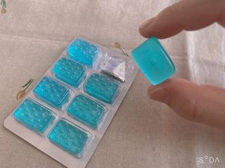 마요라 히말라야 솔트 캔디 2종-페퍼민트 맛, 라임민트 맛 — 5점을 준 리뷰어가 2022년 11월 올린 사용 사진