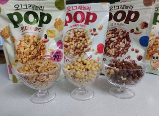오!그래놀라팝 현미아몬드 — 5점을 준 리뷰어가 2022년 4월 올린 사용 사진