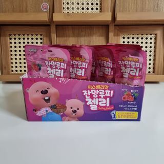 [팔도] 잔망루피젤리 믹스베리맛 42g 8개 — 5점을 준 리뷰어가 2022년 1월 올린 사용 사진