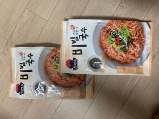 [한면원] 비빔국수 2인분 — 4.5점을 준 리뷰어가 2022년 8월 올린 사용 사진