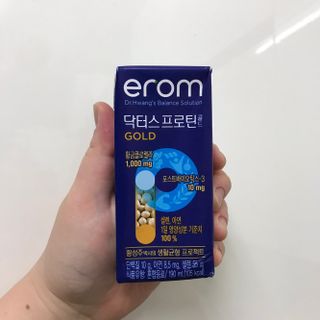이롬 erom 닥터스 프로틴 골드 — 5점을 준 리뷰어가 2021년 5월 올린 사용 사진